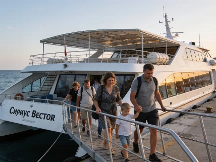 Скоростные морские прогулки: из Сириуса по Черноморью на катамаране