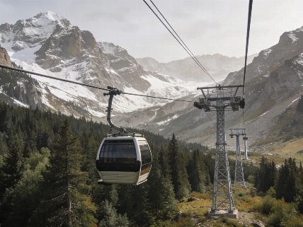 Алматы хочет связать горные курорты канатными дорогами Pomogator.Travel