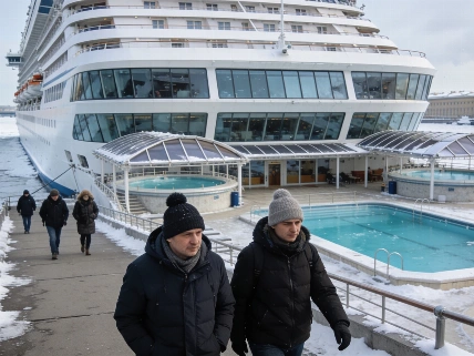 Российское КБ представило проект круизного лайнера ледового класса с казино Pomogator Travel