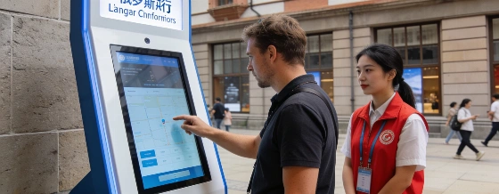 В Шанхае появились русскоязычные ИИ-стойки для туристов Pomogator Travel © pomogator.travel