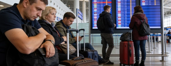 Задержки рейсов в московских аэропортах: туристы ждут вылетов до 7 часов Pomogator Travel © pomogator.travel
