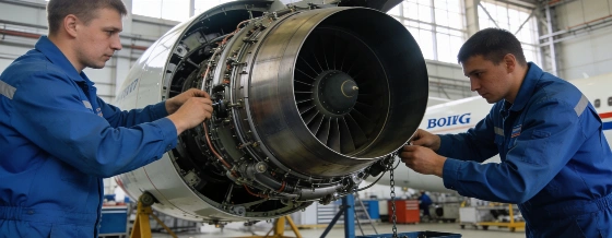 AZUR air получила право самостоятельно обслуживать двигатели Boeing 767 © pomogator.travel