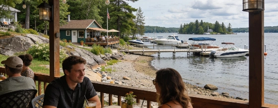 Сериал Sterling Point снят на озере Маскока: как выглядит канадское лето Pomogator Travel © pomogator.travel