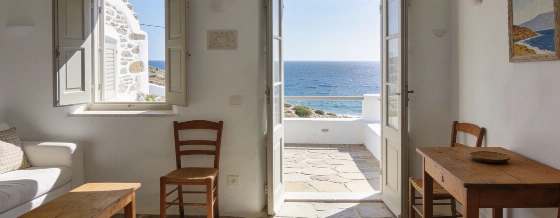 Лучшие варианты размещения на Airbnb на острове Сифнос в 2026 году © pomogator.travel
