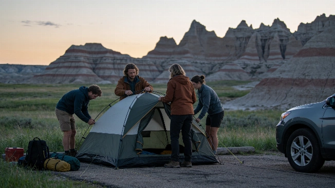 Кемпинг в национальном парке Badlands: правила, цены и сезонность Pomogator Travel